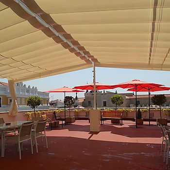 Toldo de palilleria