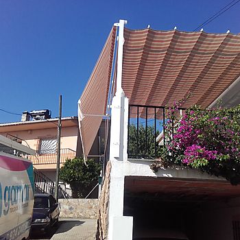 Toldo de palilleria